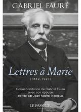 Couverture du livre : photo en noir et blanc de Gabriel Fauré