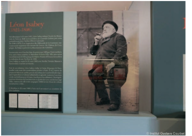 expo Courbet-Isabey-flagey