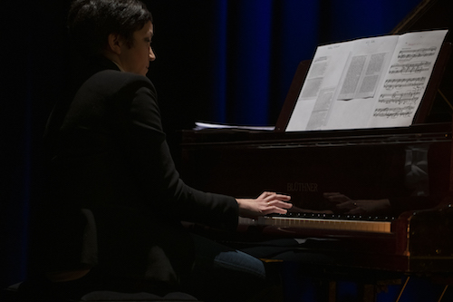 photo de la soirée Verdier du 21 janvier 2020 : Delphine Dusseaux, pianiste