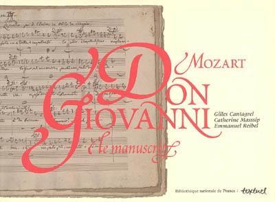 Couverture du livre Mozart, Don Giovanni, Le manuscrit