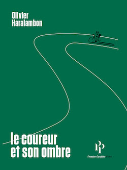 Couverture du livre de Olivier Haralambon, Le coureur et son ombre.