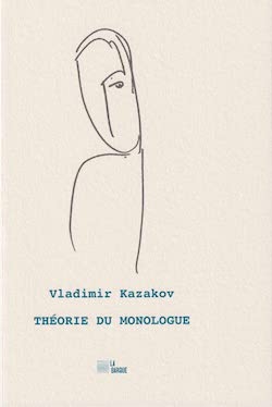 Couverture du livre de Vladimir Kazakov, dessin au trait d'un visage