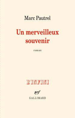 Couverture du livre de Marc Pautrel, titre en lettres rouges sur fond blanc cassé