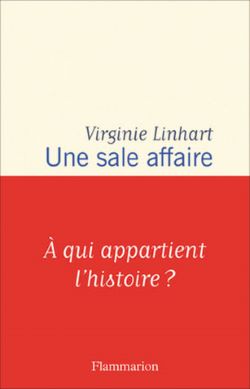 couverture du livre avec bandeau rouge et inscription :A qui appartient l'histoire ?