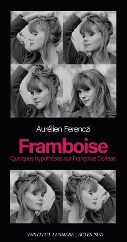 Couverture du livre avec portraits de Françoise Dorléac