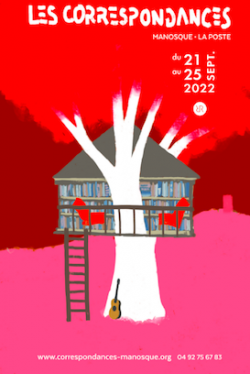 Affiche des Correspondances 2022, festival à Manosque