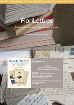 Couverture de FloriLettres 234 sur Proust