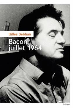 Couverture du livre avec portrait de Francis Bacon de profil en noir et blanc