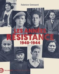 Couverture du livre Les années Résistance avec photos de résistants