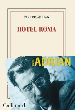 Couverture du livre de Pierre Adrian avec photo de Cesare Pavese