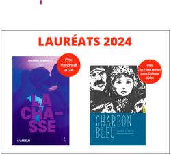 Couvertures des livres des lauréats