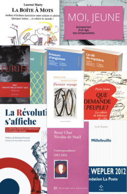 Couvertures de plusieurs livres pêle-mêle