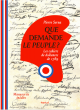 couverture des Cahiers de doléances 1789, édition de Pierre Serna