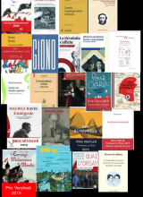 couvertures des livres soutenus par la Fondation en 2019