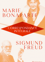 Couverture de la correspondance Marie Bonaparte, Sigmund Freud avec photo des deux