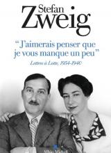 Couverture du livre avec photo de Stefan Zweig et de Lotte