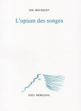 Couverture du livre L'Opium des songes (blanche avec titre en vert)